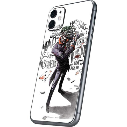 DC Comics The Joker Brilliantly Twisted iPhone 11 Skin